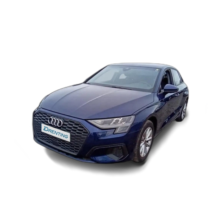 Renting Audi A3 Sportback 30 TFSI S tronic Azul 2