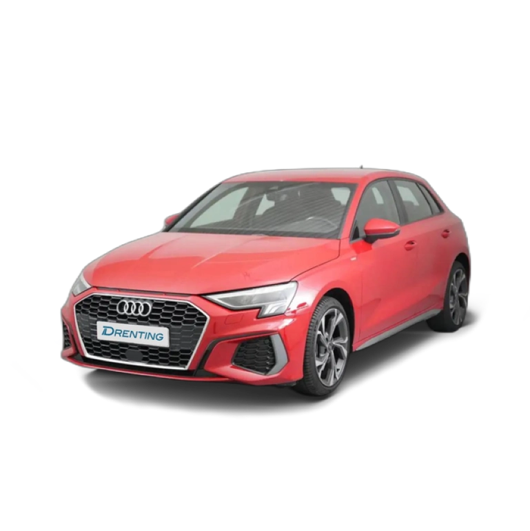 Renting Audi A3 Sportback 30TDI S line S tronic Rojo