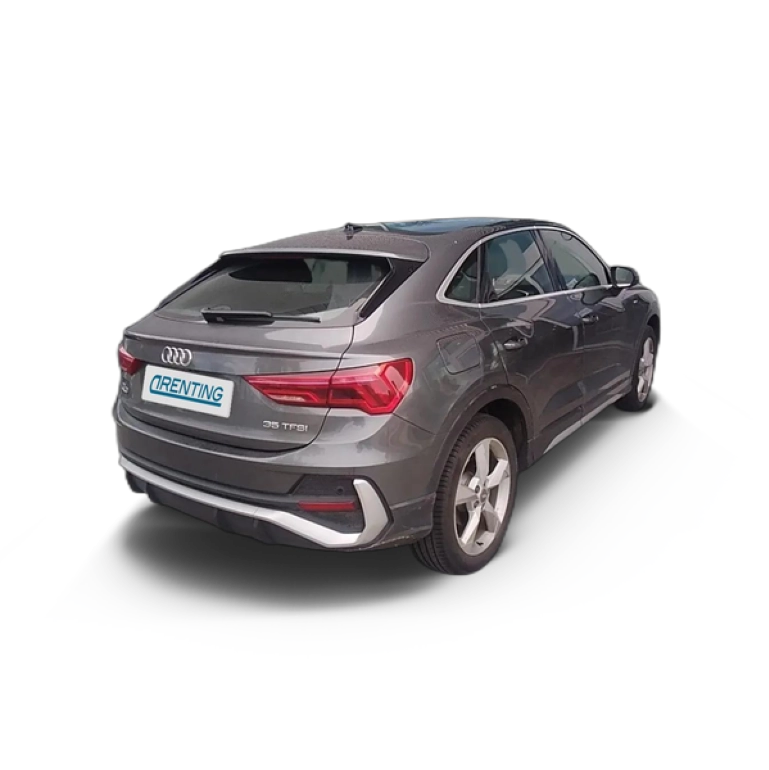 Renting Audi Q3 Sportback 35 TFSI S line S tronic Gris