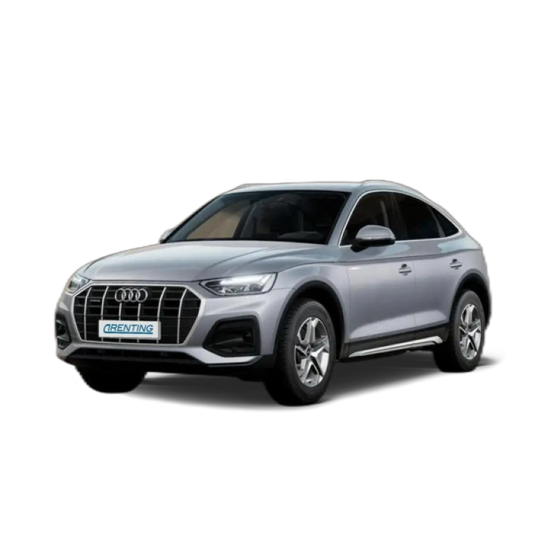 Renting Audi Q5 Sportback 40 TDI quattro-ultra Advanced S tronic 1 Plateado