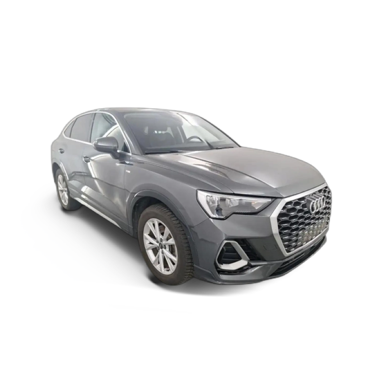 Renting Audi Q3 Sportback 45 TFSIe S line S-tronic Gris