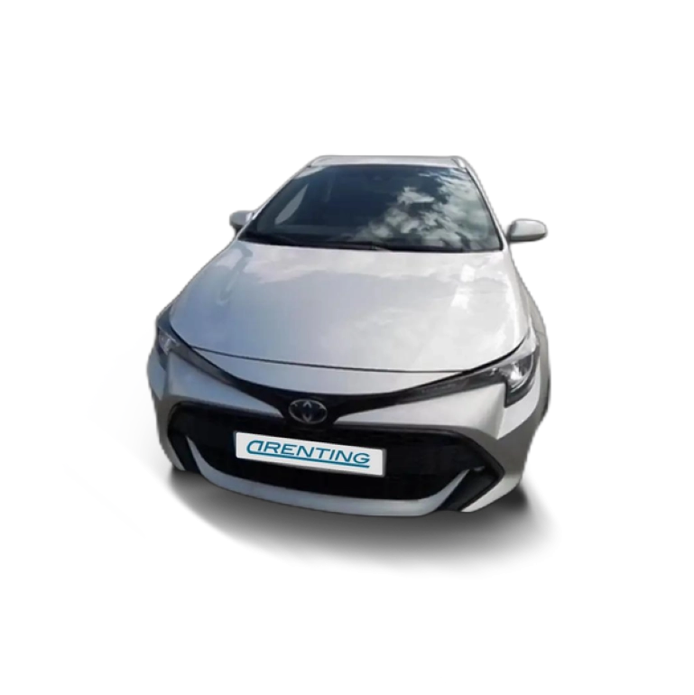 Renting Toyota Corolla Touring Sports 125H Active Tech Plateado