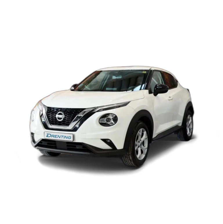 Renting Nissan Juke 1.0 DIG-T Acenta 4&#215;2 114 Blanco 3 4
