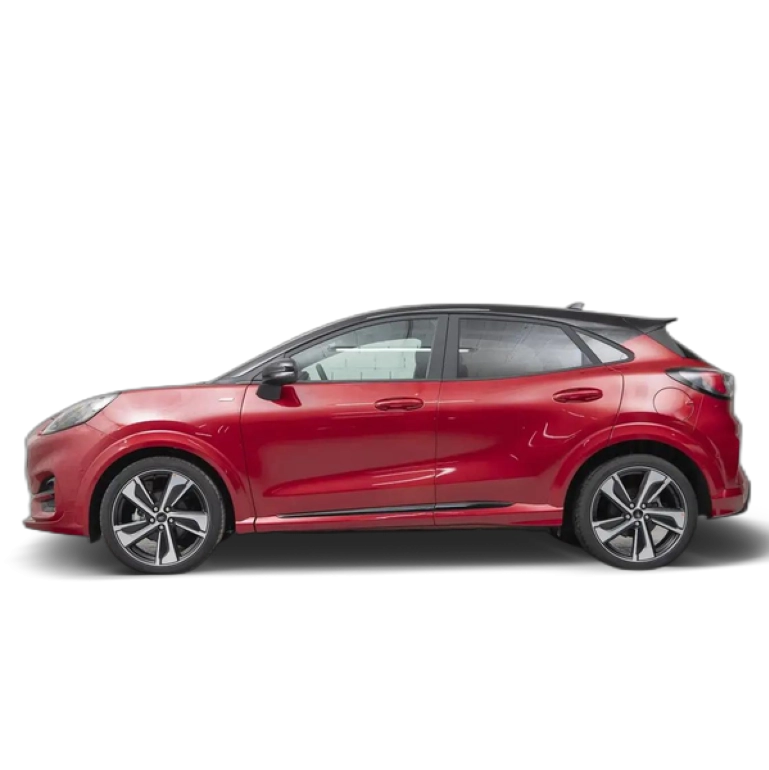 Renting Ford Puma 1.0 ECOBOOST 114KW MHEV ST-LINE X 155 5P Rojo 2