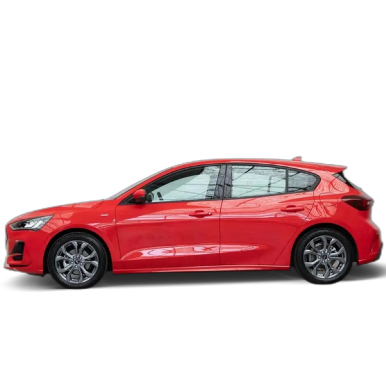 Renting Ford Focus 1.0 ECOBOOST MHEV 114KW ST-LINE 155CV 5P Rojo 1