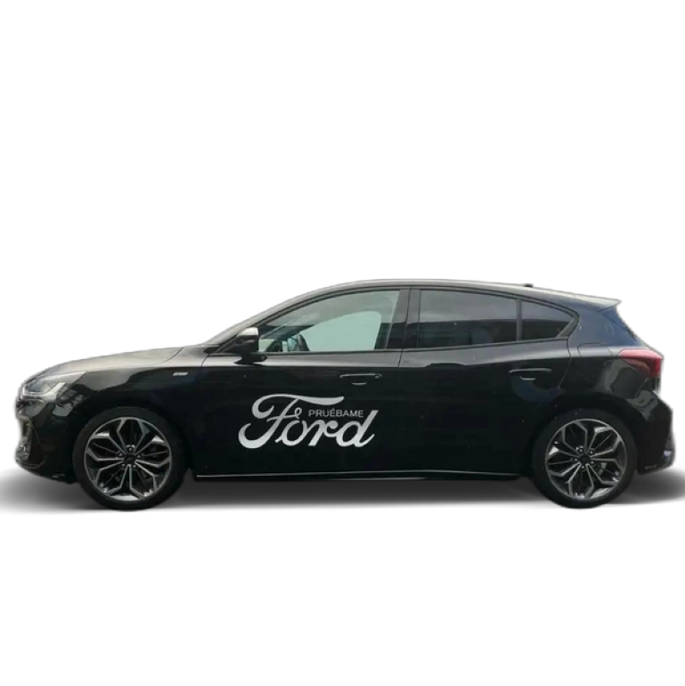 Renting Ford Focus 1.0 ECOBOOST MHEV 92KW ST-LINE X 125CV 5P Negro