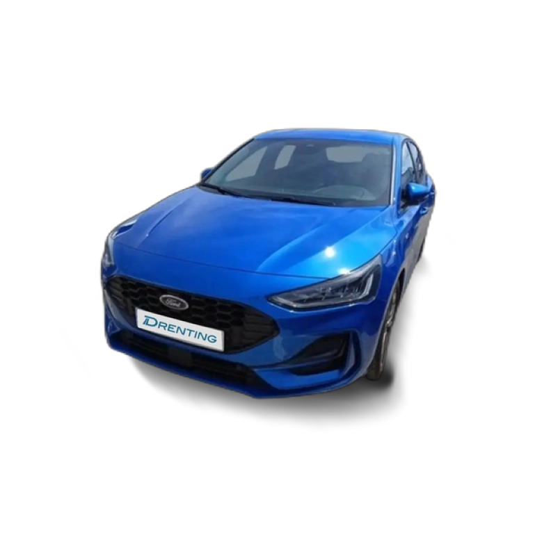 Renting Ford Focus 1.0 Ecoboost MHEV ST-Line 125 Azul