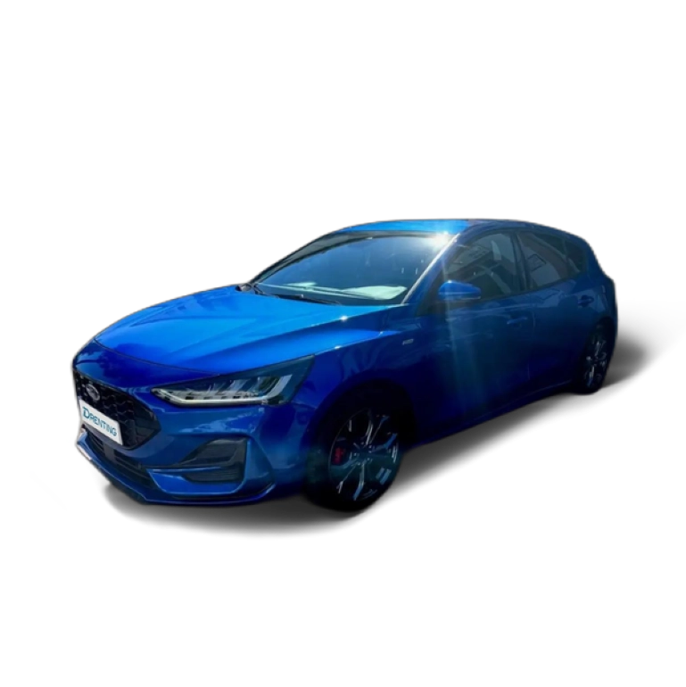 Renting Ford Focus 1.0 Ecoboost MHEV ST-Line Design SIP 125 Azul