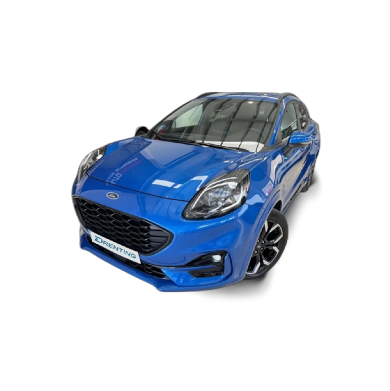 Renting Ford Puma 1.0 EcoBoost MHEV ST-Line X 125 Azul
