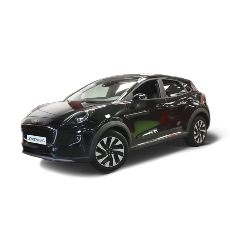 Renting Ford Puma 1.0 EcoBoost MHEV Titanium 125 Negro