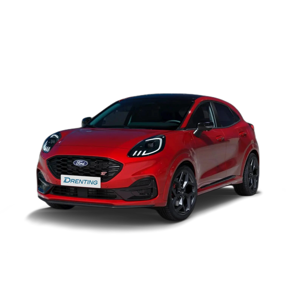Renting Ford Puma 1.0 EcoBoost MHEV Titanium Aut. 125 Negro