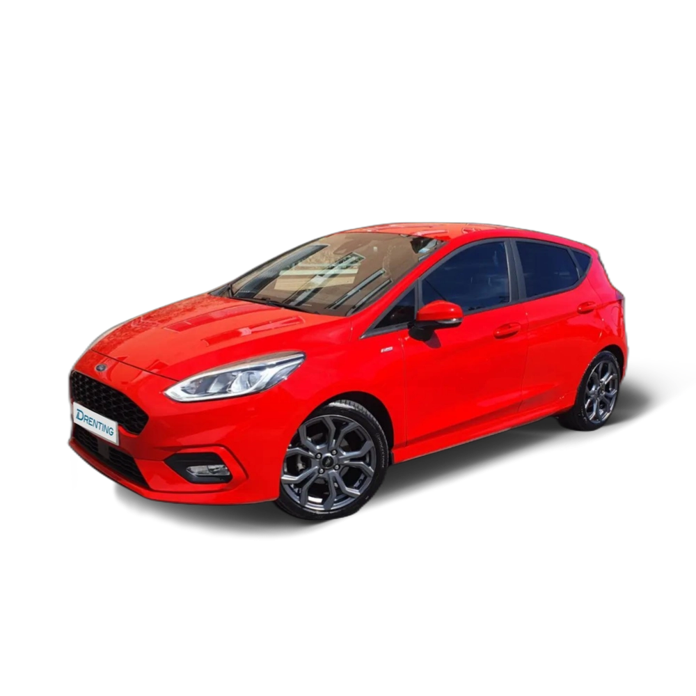 Renting Ford Fiesta 1.0 EcoBoost S/S ST Line 95 Rojo