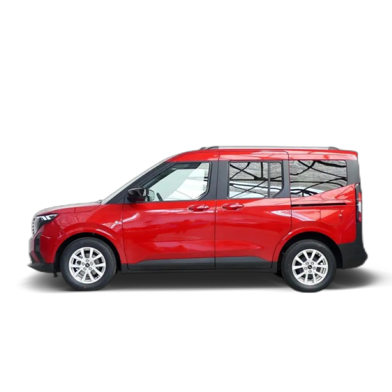 Renting Ford Tourneo Courier 1.0 Ecoboost Titanium Rojo