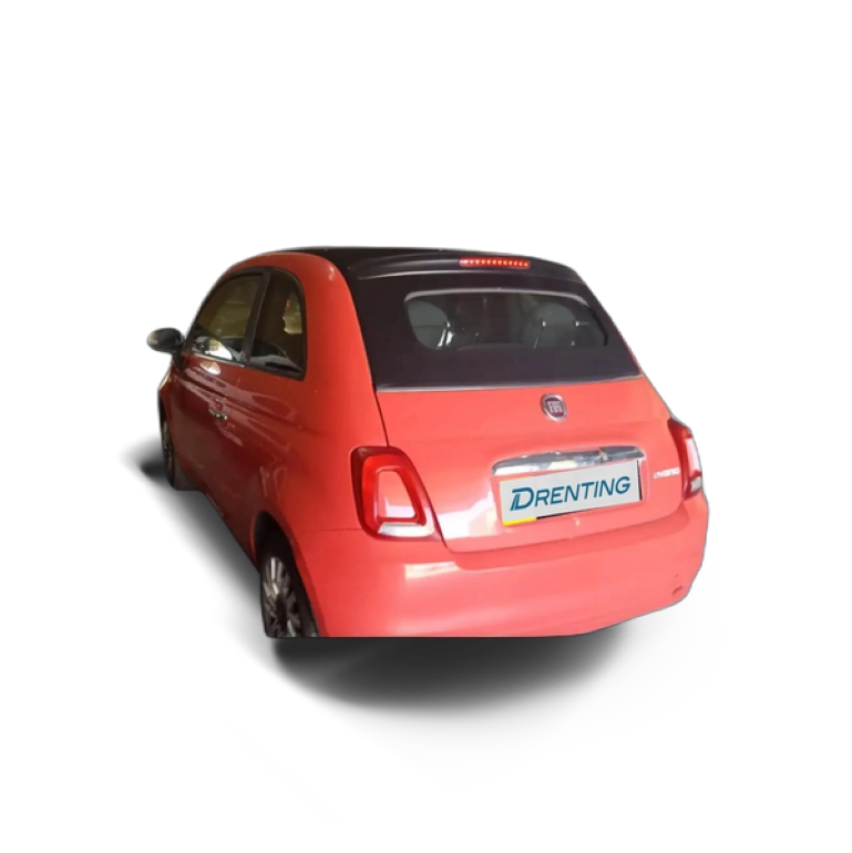 Renting Fiat 500C 1.0 GSE Lounge Rojo 1