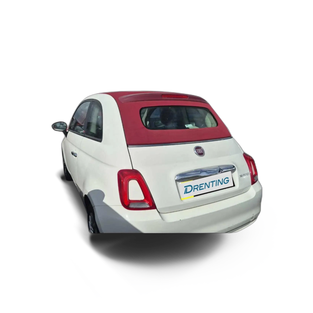 Renting Fiat 500C 1.0 GSE Lounge Blanco