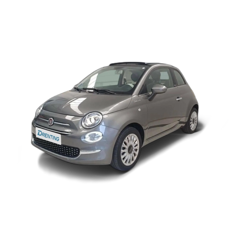 Renting Fiat 500 1.0 Hybrid 51KW (70 CV) Dolcevita Gris