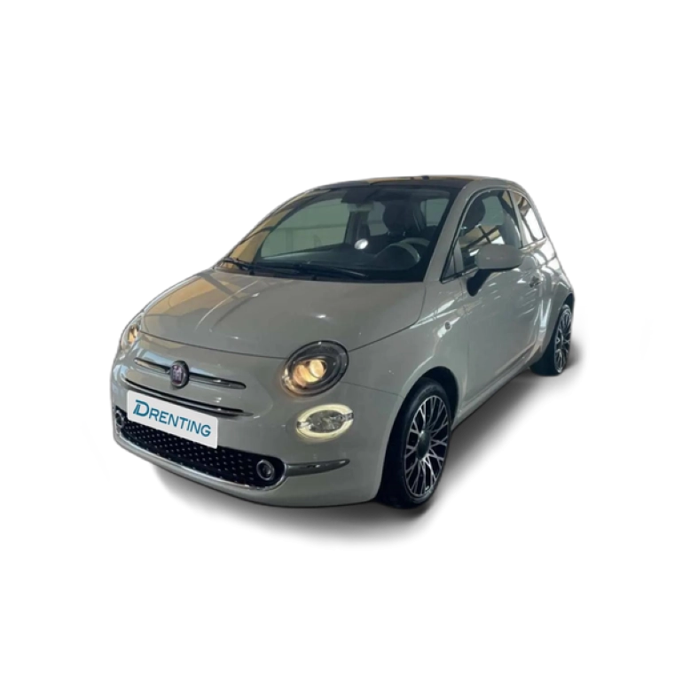 Renting Fiat 500 1.0 Hybrid 51KW (70 CV) Dolcevita Blanco 1 1