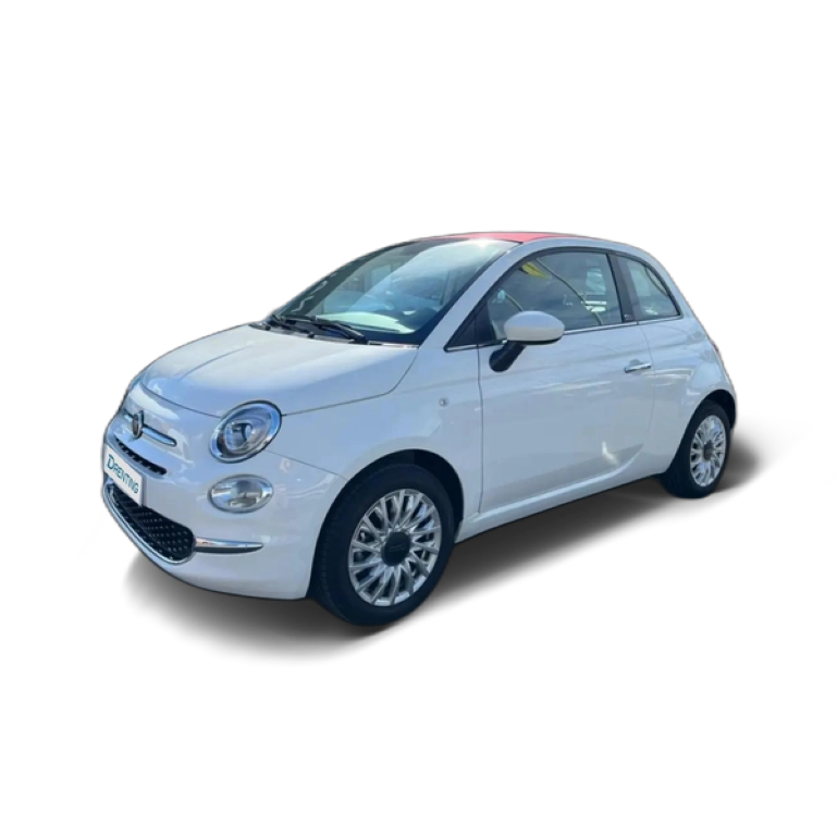 Renting Fiat 500C 1.0 Hybrid Club 52kW Blanco