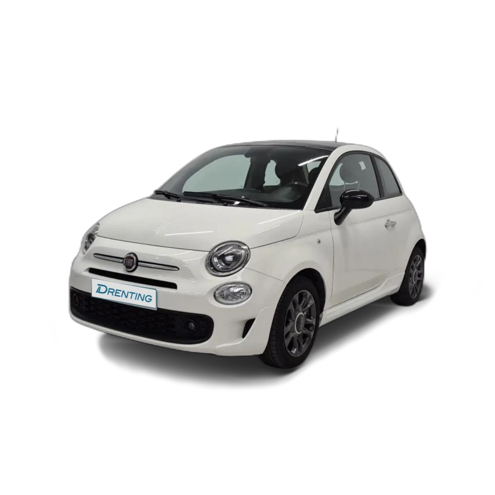 Renting Fiat 500 1.0 Hybrid Connect 52kW Blanco