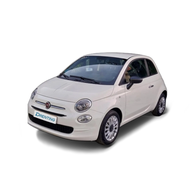 Renting Fiat 500 1.0 Hybrid Cult 52kW Blanco 3