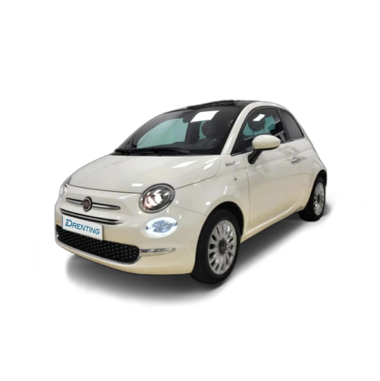 Renting Fiat 500 1.0 Hybrid Dolcevita 52kW Blanco 6