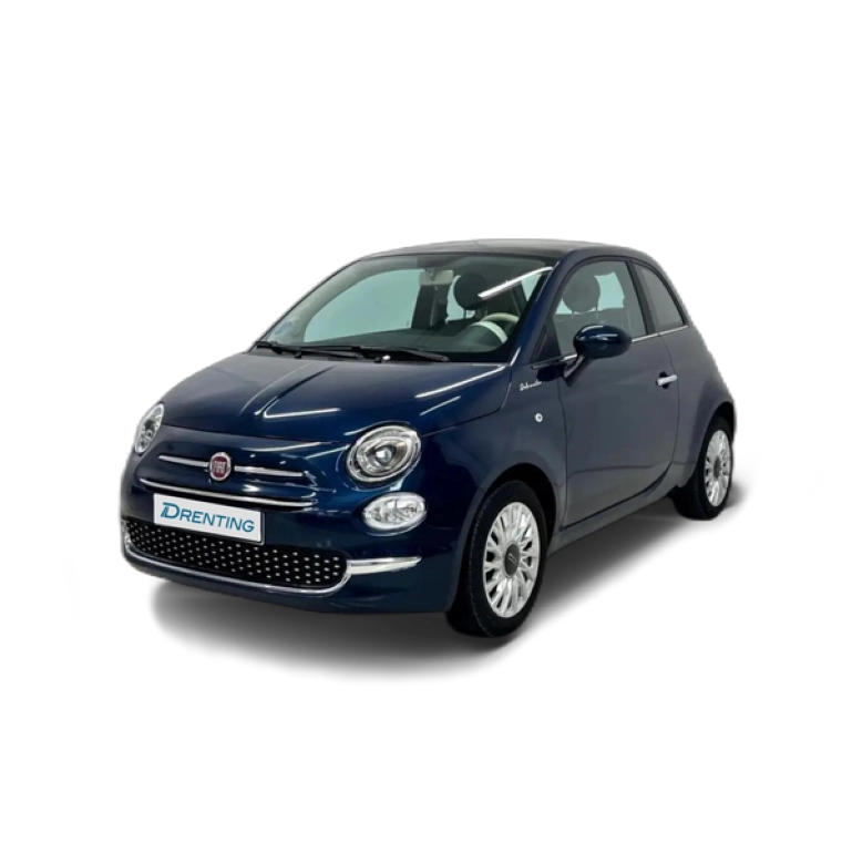 Renting Fiat 500 1.0 Hybrid Dolcevita 52kW Azul 3