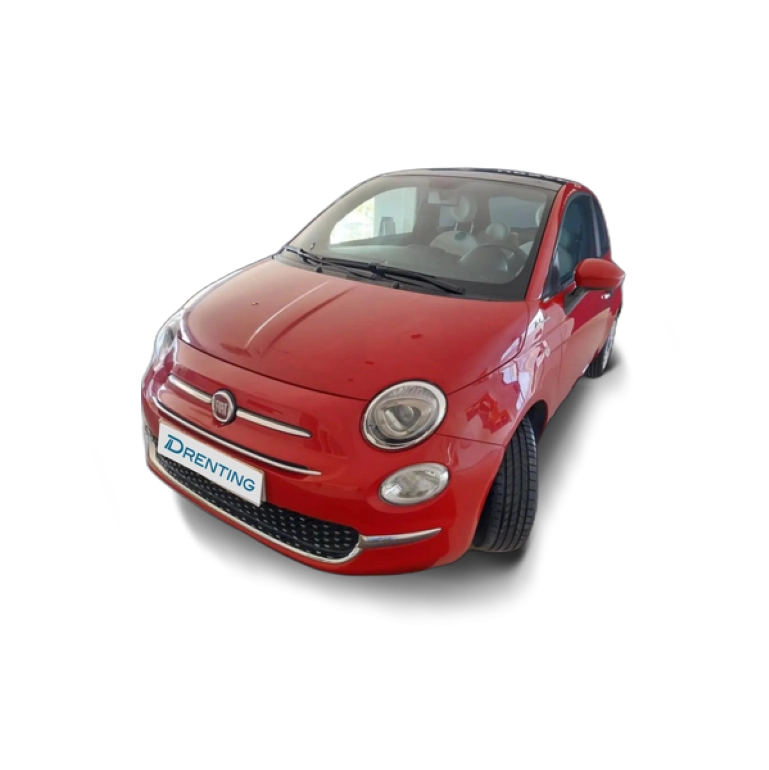 Renting Fiat 500C 1.0 Hybrid Dolcevita SS 52kW Rojo