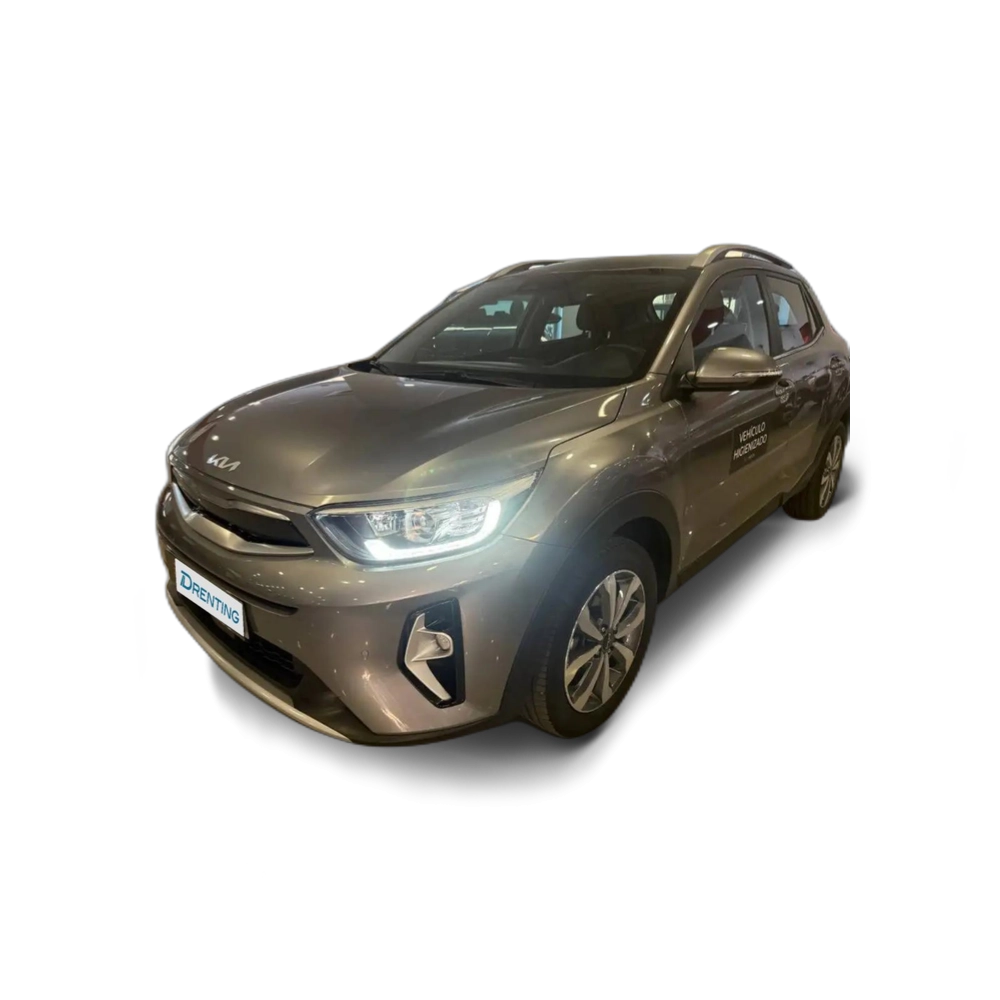 Renting Kia Stonic 1.0 T-GDi MHEV Drive 100 Gris