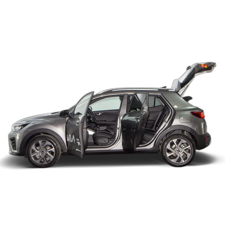 Renting Kia Stonic 1.0 T-GDI MHEV IMT 74KW GT LINE 100 5P Gris 1 1