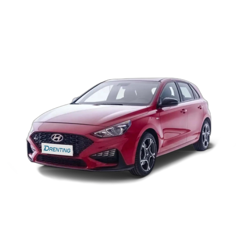 Renting Hyundai i30 1.0 TGDI N Line 30 Aniversario Rojo