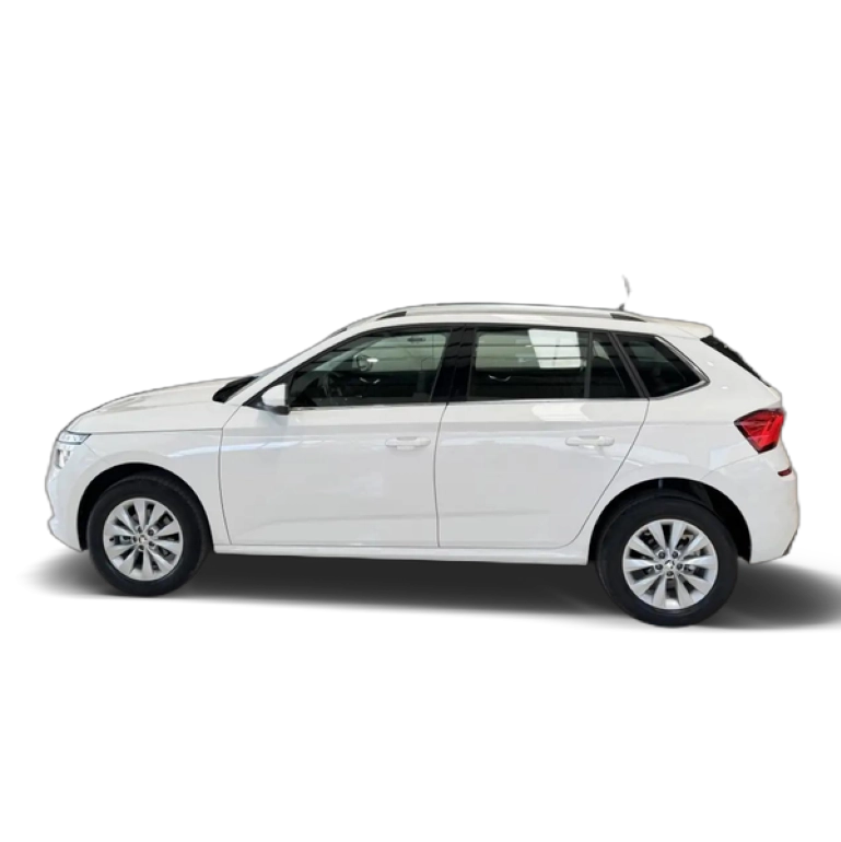 Renting Skoda Kamiq 1.0 TSI Ambition 81kW DSG Blanco