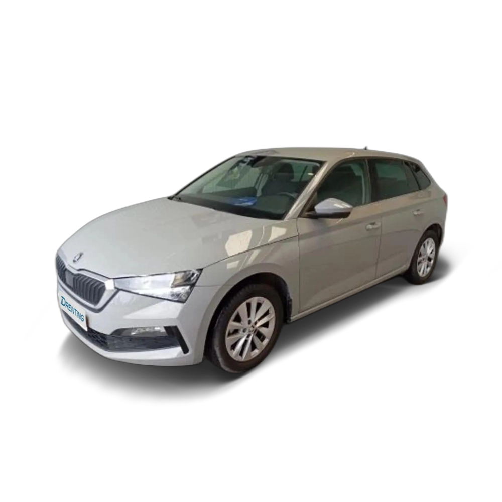 Renting Skoda Scala 1.0 TSI Ambition DSG 81kW Gris