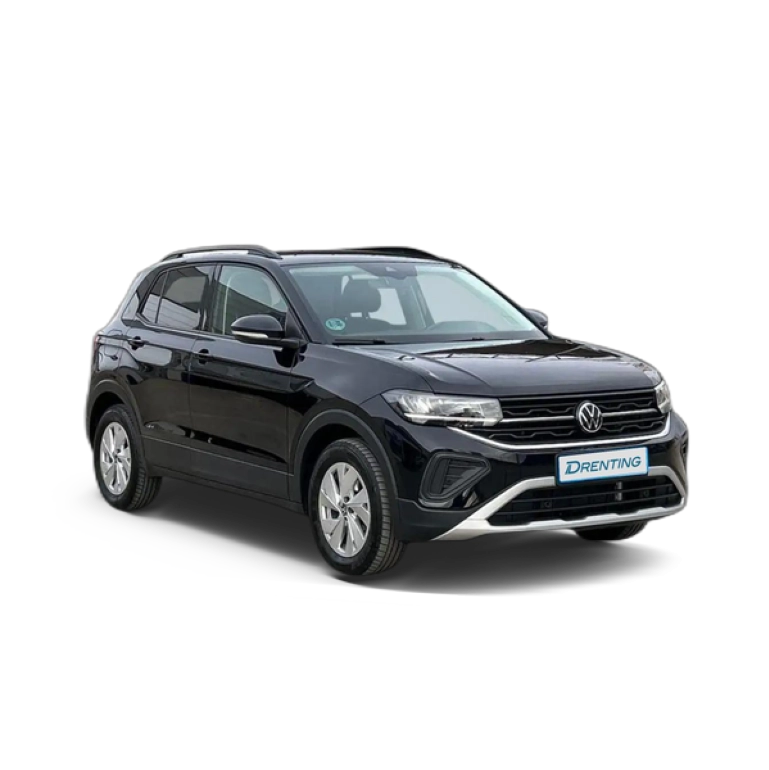 Renting Volkswagen T-Cross 1.0 TSI Life 85kW Aut. Negro