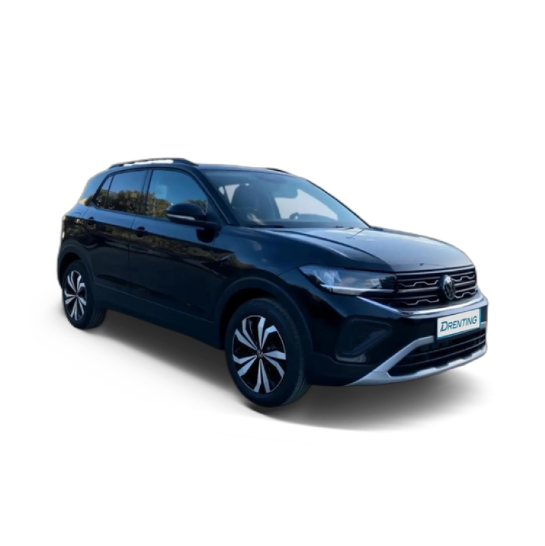 Renting Volkswagen T-Cross 1.0 TSI Más 85kW Aut. Negro