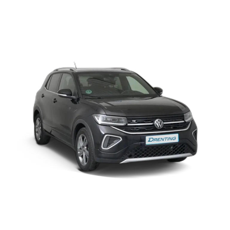Renting Volkswagen T-Cross 1.0 TSI R-Line 85kW Aut. Negro