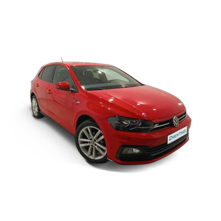 Renting Volkswagen Polo 1.0 TSI R-Line DSG 70kW Rojo