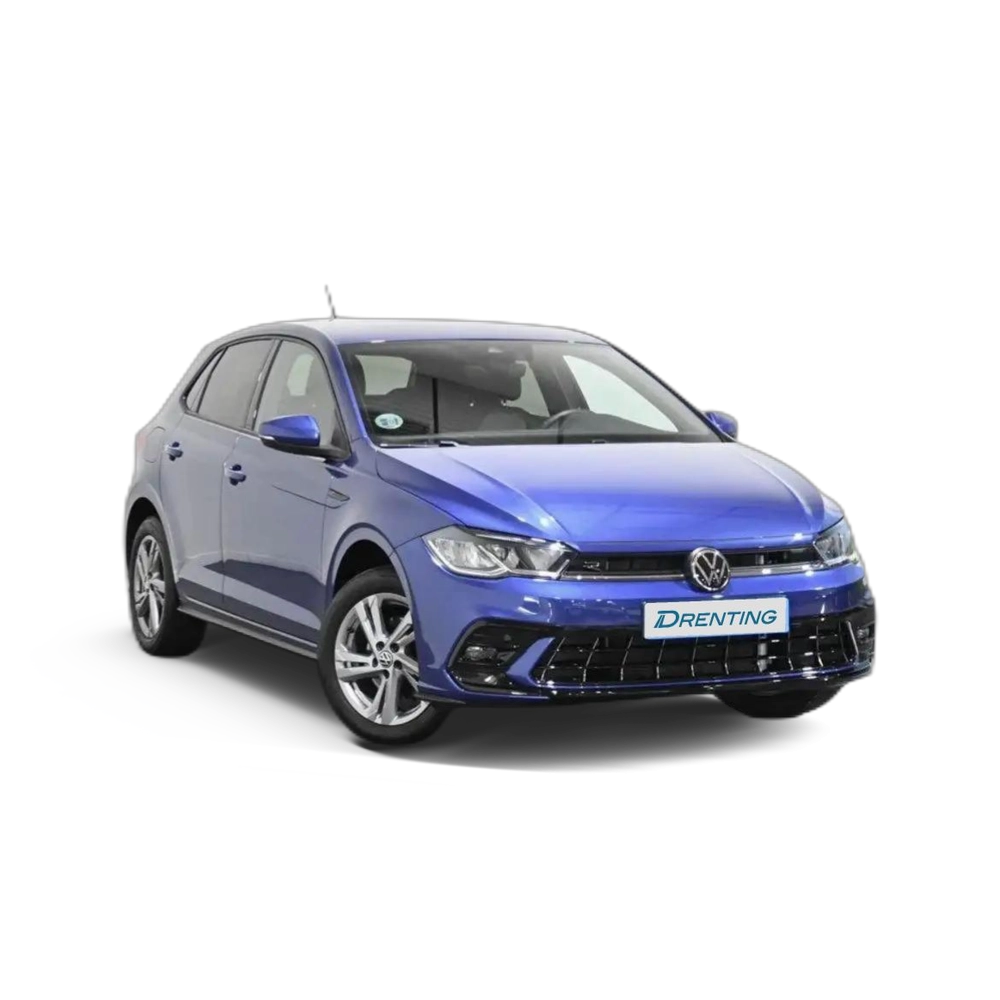 Renting Volkswagen Polo 1.0 TSI R-Line DSG 85kW Azul 1