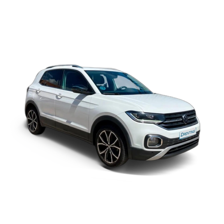 Renting Volkswagen T-Cross 1.0 TSI Sport DSG7 81kW Blanco 1