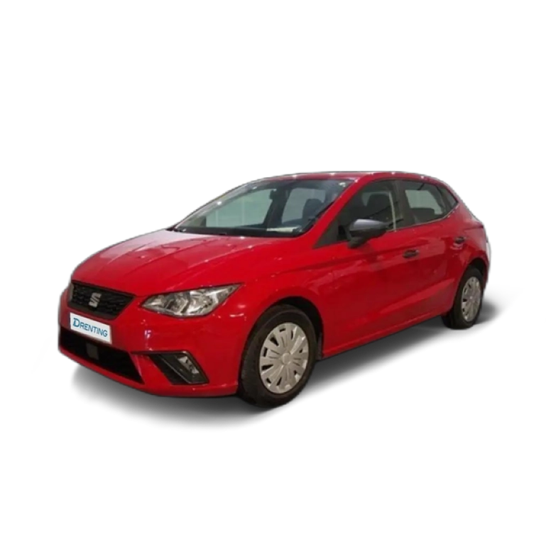 Renting SEAT Ibiza 1.0 TSI S&amp;S Reference Plus 95 Rojo