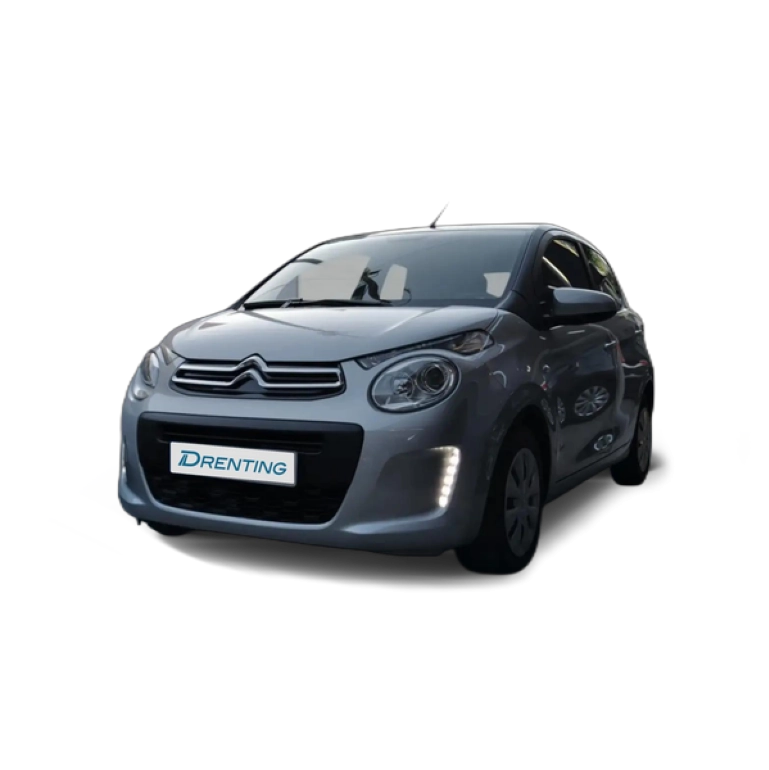 Renting Citroen C1 1.0 VTi Feel 72 Plateado 1