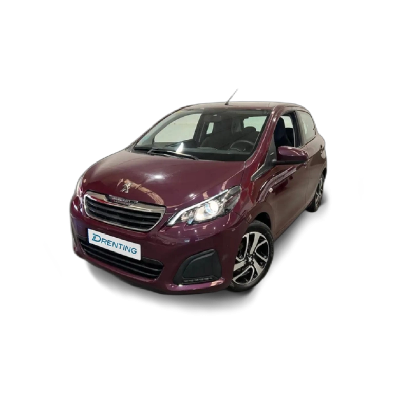 Renting Peugeot 108 1.0 VTi S&amp;S Active 72 Burdeos