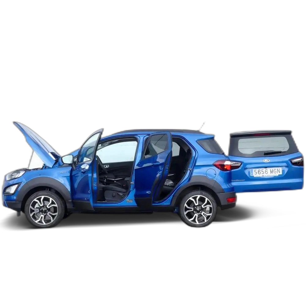 Renting Ford EcoSport 1.0T ECOBOOST 92KW ACTIVE 125 5P Azul 5