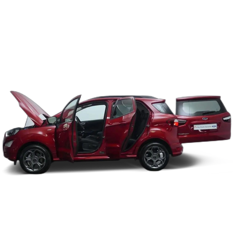 Renting Ford EcoSport 1.0T ECOBOOST 92KW ST LINE 125 5P Rojo