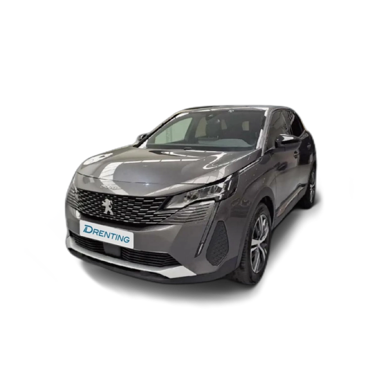 Renting Peugeot 3008 1.2 100KW  eDCS6 Allure Pack Gris