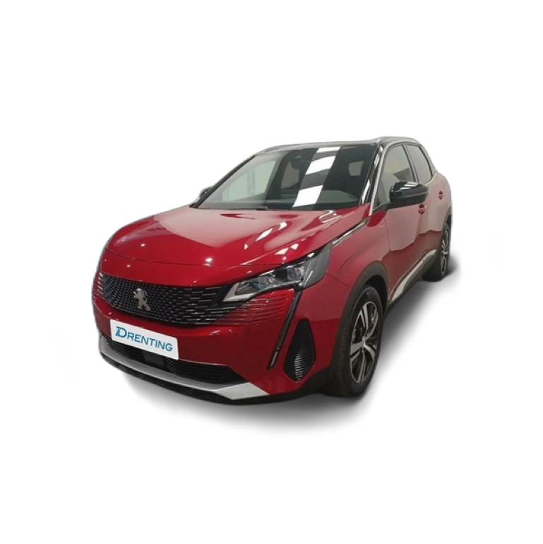 Renting Peugeot 3008 1.2 100KW  eDCS6 GT Rojo