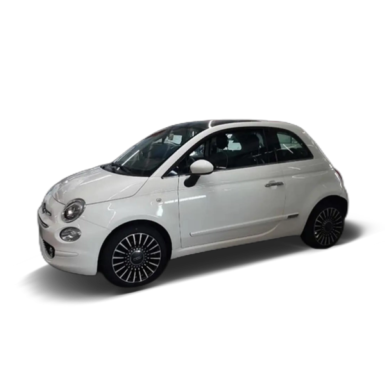 Renting Fiat 500 1.2 Lounge Blanco