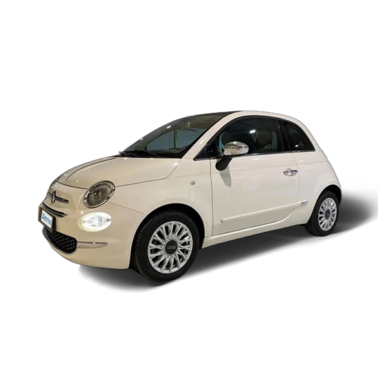 Renting Fiat 500 1.2 Lounge Beige 1