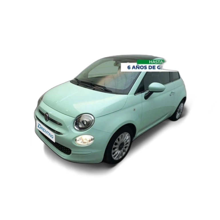 Renting Fiat 500 1.2 Lounge Azul