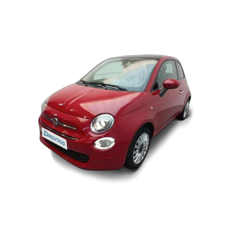 Renting Fiat 500 1.2 Lounge Rojo 1