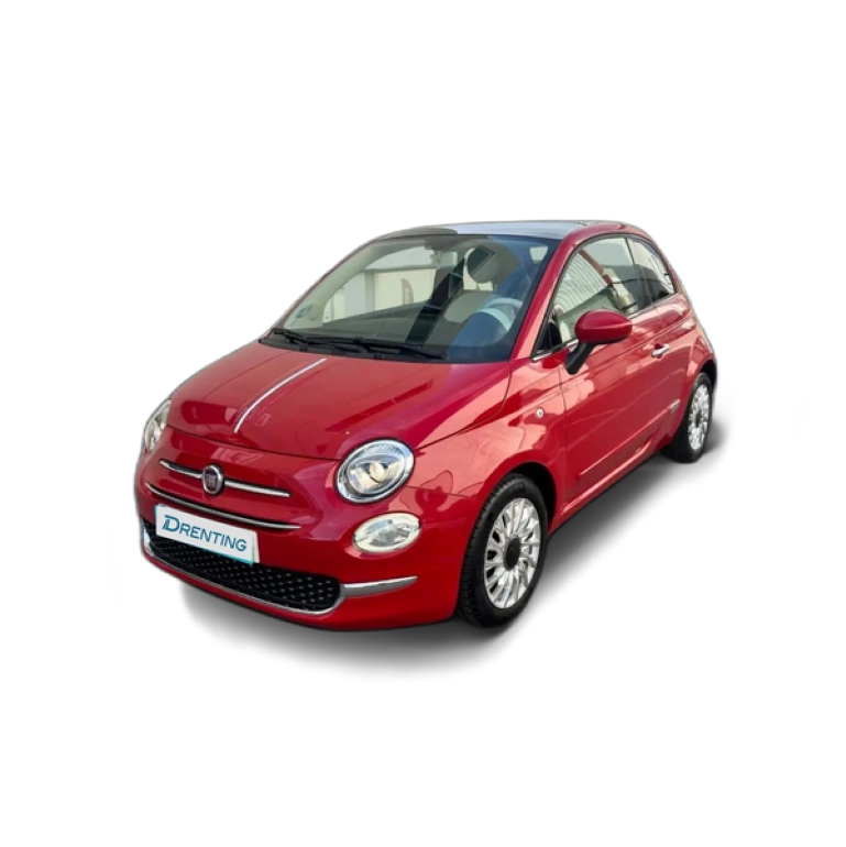 Renting Fiat 500 1.2 Lounge Rojo 2